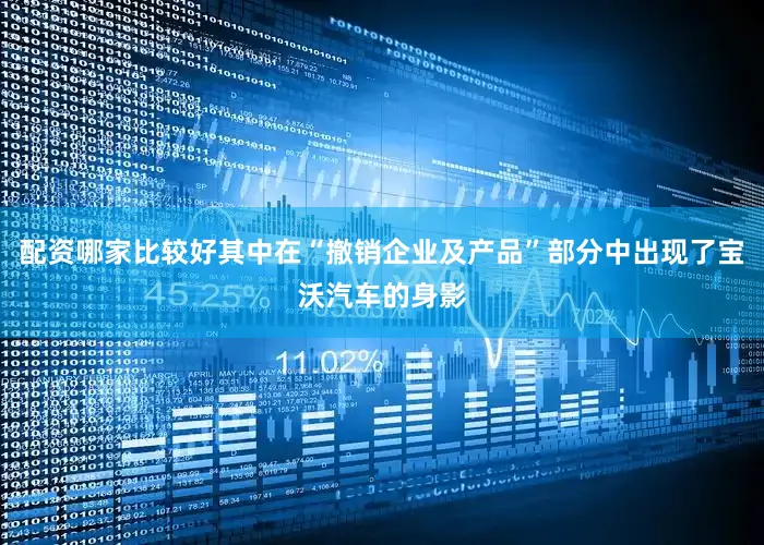配资哪家比较好其中在“撤销企业及产品”部分中出现了宝沃汽车的身影